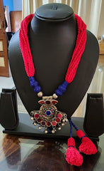 Afghan Pendant with handmade Tussle