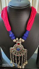 Afghan Pendant with handmade Tussle