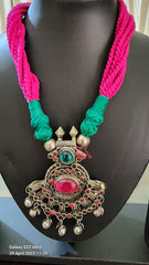 Afghan Pendant with handmade Tussle