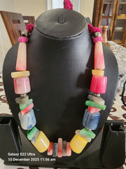 Multicoloured Beads Necklace